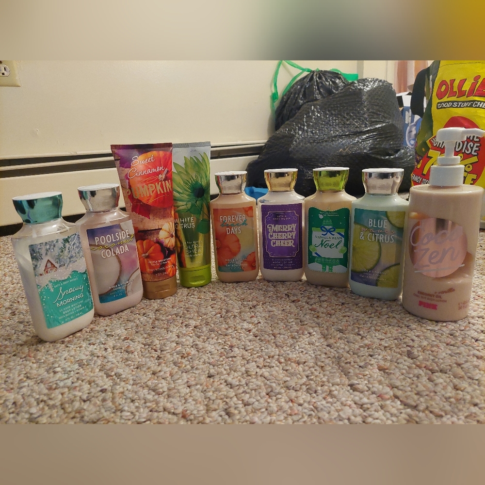 Bath & Body Works lotions- some used